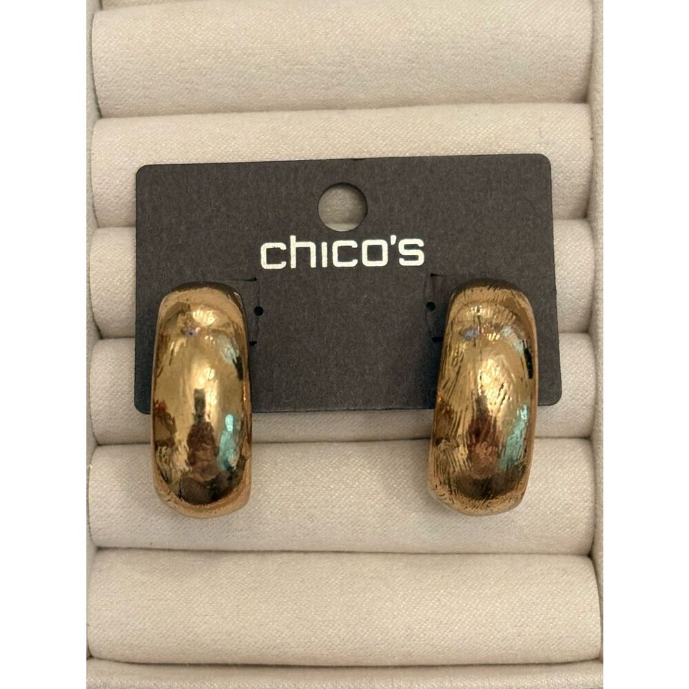 Chico’s | Gisele Hoop Earrings | 1” Diameter